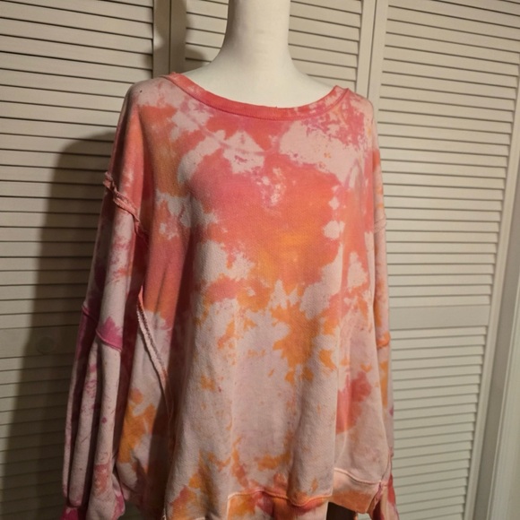 NWOT Free People Custom Tie-Dye Camden L/Xl - Picture 2 of 8
